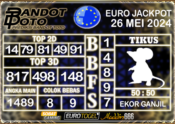 Prediksi Togel Euro Pools 26 MEI 2024