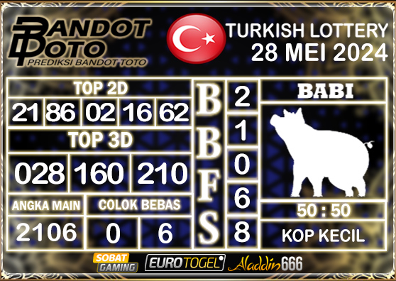 Prediksi Togel Turkey Pools 28 MEI 2024