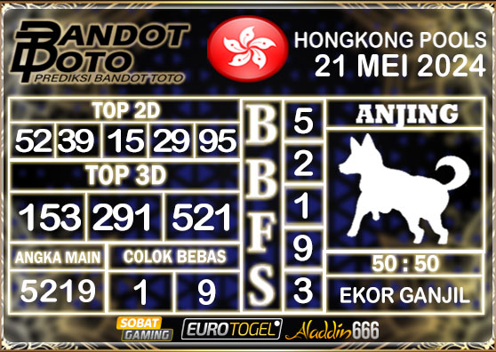 Prediksi Togel Hongkong Pools 21 MEI 2024