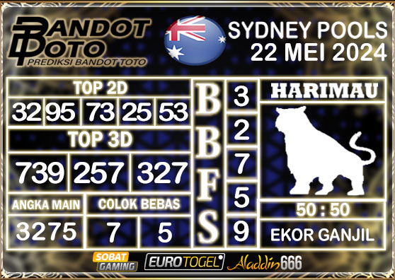 Prediksi Togel Sydney Pools 23 MEI 2024