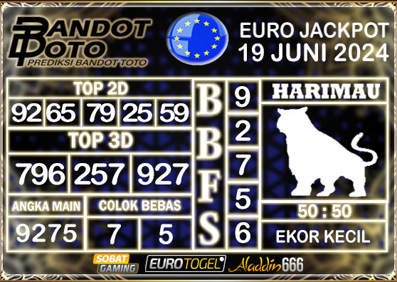 Prediksi Togel Euro Pools 19 JUNI 2024