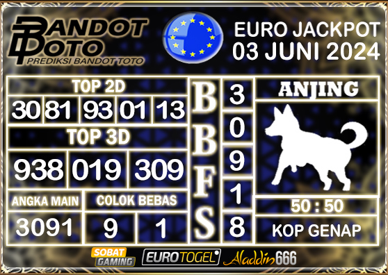 Prediksi Togel Euro Pools 03 MEI 2024