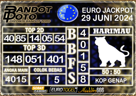 Prediksi Togel Euro Pools 29 JUNI 2024