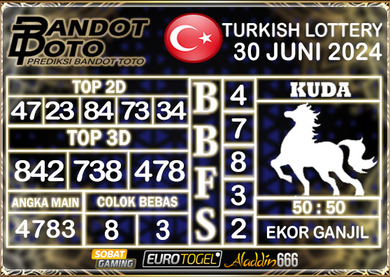 Prediksi Togel Turkey Pools 30 JUNI 2024