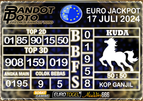 Prediksi Togel Euro Pools 17 Juli 2024