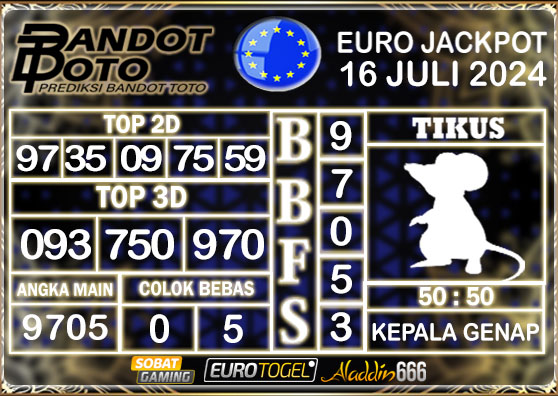 Prediksi Togel Euro Pools 16 Juli 2024