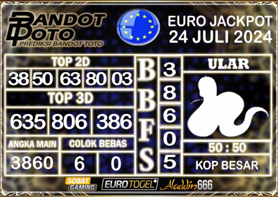 Prediksi Togel Euro Pools 24 Juli 2024