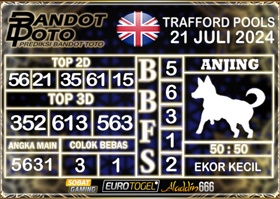 Prediksi Togel Trafford Pools 21 Juli 2024