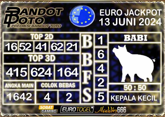 Prediksi Togel Euro Pools 13 AGUSTUS 2024