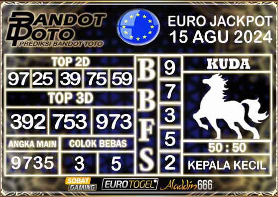 Prediksi Togel Euro Pools 15 AGUSTUS 2024