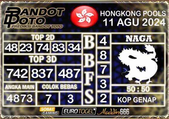 Prediksi Togel Hongkong Pools 11 AGUSTUS 2024