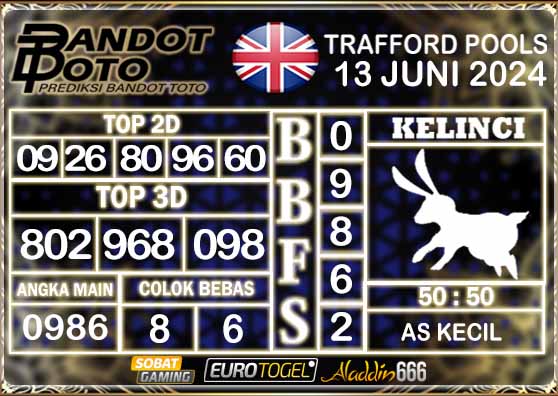 Prediksi Togel Trafford Pools 13 AGUSTUS 2024