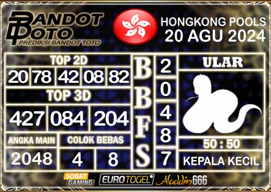 Prediksi Togel Hongkong Pools 20 AGUSTUS 2024