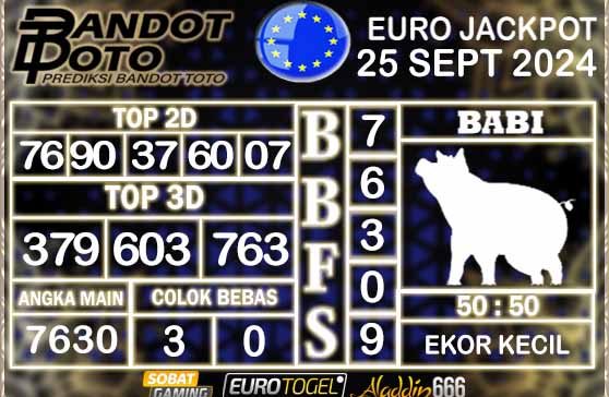 Prediksi Togel Euro Pools 25 SEPTEMBER 2024