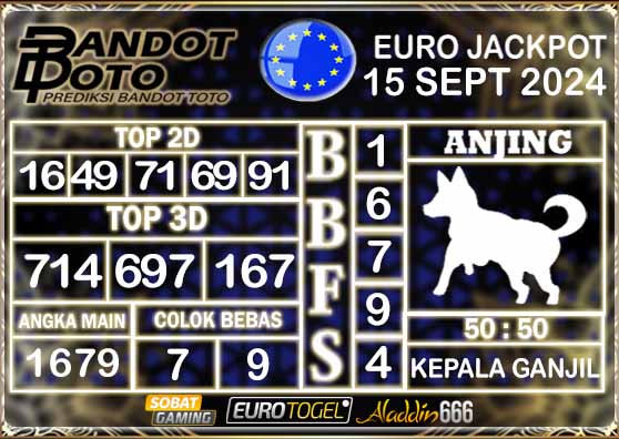 Prediksi Togel Euro Pools 15 SEPTEMBER 2024