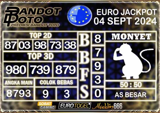 Prediksi Togel Euro Pools 04 SEPTEMBER 2024