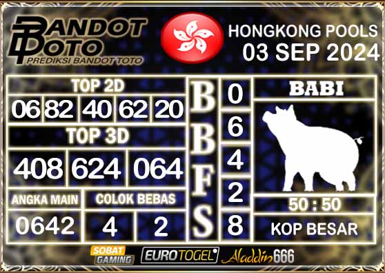 Prediksi Togel Hongkong Pools 03 SEPTEMBER 2024