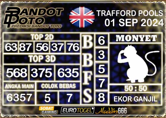 Prediksi Togel Trafford Pools 01 SEPTEMBER 2024