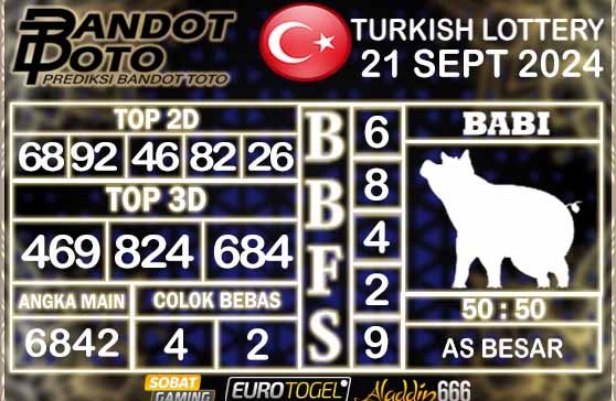 Prediksi Togel Turki Pools 21 SEPTEMBER 2024