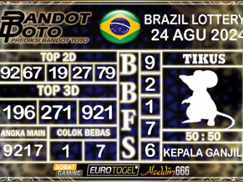 Prediksi Togel Brazil Pools 24 SEPTEMBER 2024