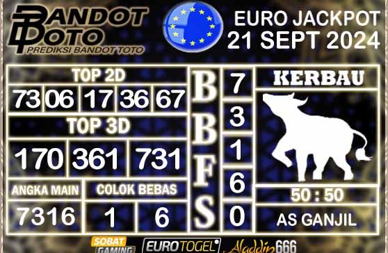 Prediksi Togel Euro Pools 21 SEPTEMBER 2024