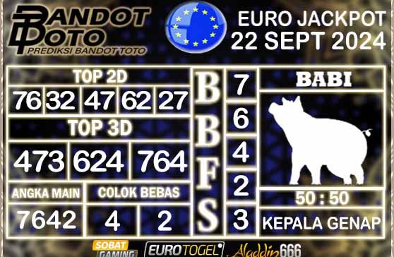 Prediksi Togel Euro Pools 22 SEPTEMBER 2024