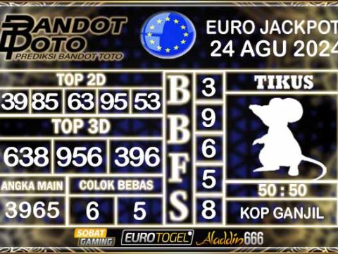 Prediksi Togel Euro Pools 24 SEPTEMBER 2024