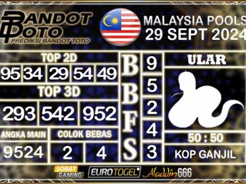 Prediksi Togel Malaysia 29 SEPTEMBER 2024