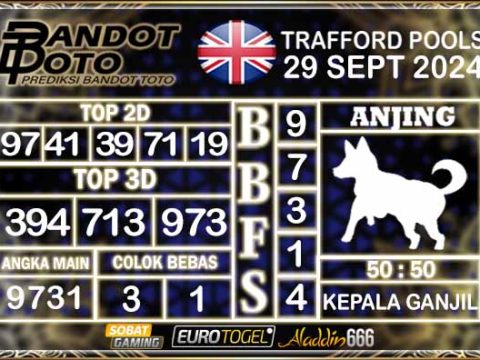 Prediksi Togel Trafford Pools 29 SEPTEMBER 2024