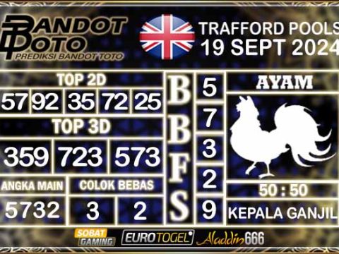 Prediksi Togel Trafford Pools 19 SEPTEMBER 2024