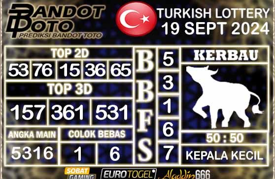 Prediksi Togel Turki Pools 19 SEPTEMBER 2024