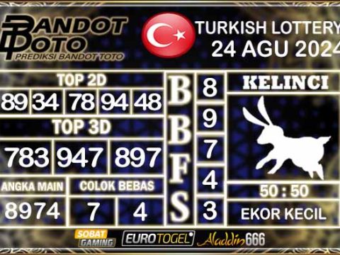 Prediksi Togel Turki Pools 24 SEPTEMBER 2024