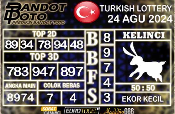 Prediksi Togel Turki Pools 24 SEPTEMBER 2024