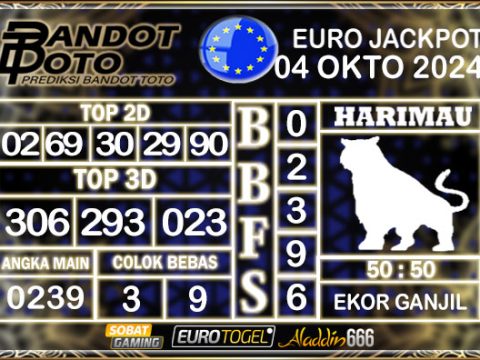 Prediksi Togel Euro Pools 04 OKTOBER 2024