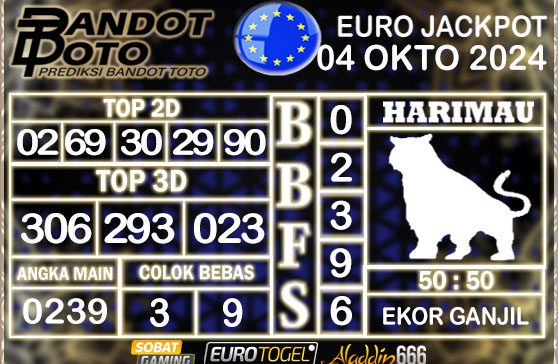 Prediksi Togel Euro Pools 04 OKTOBER 2024