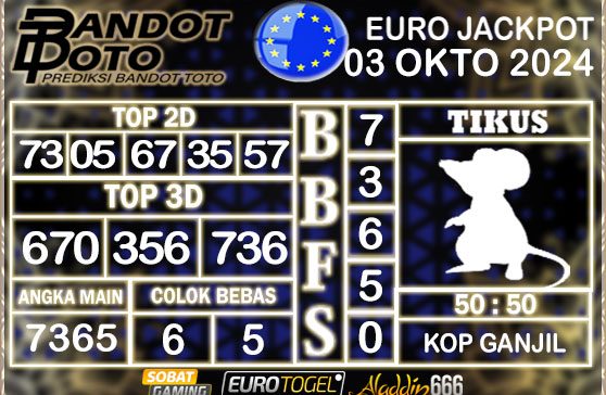 Prediksi Togel Euro Pools 03 OKTOBER 2024