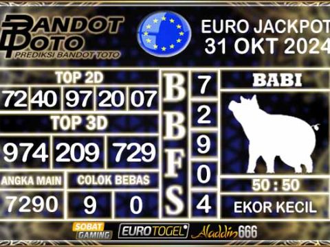 Prediksi Togel Euro Pools 31 OKTOBER 2024