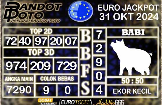 Prediksi Togel Euro Pools 31 OKTOBER 2024