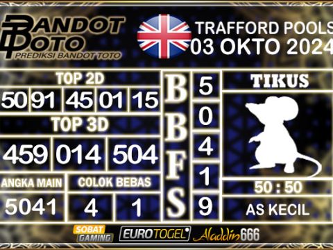 Prediksi Togel Trafford Pools 03 OKTOBER 2024