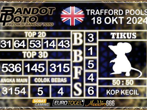 Prediksi Togel Trafford Pools 18 OKTOBER 2024