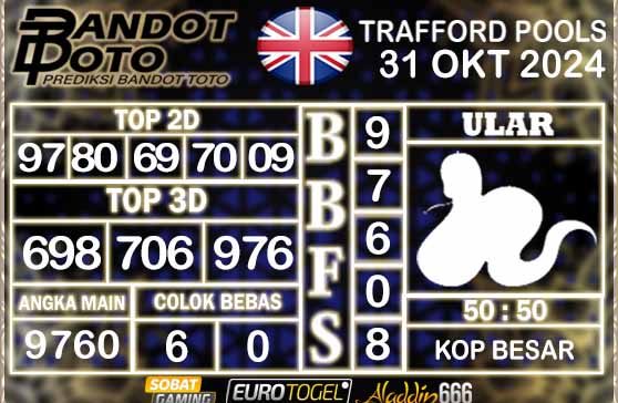 Prediksi Togel Trafford Pools 31 OKTOBER 2024