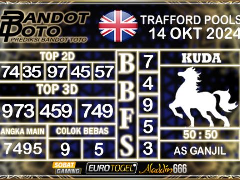 Prediksi Togel Trafford Pools 14 OKTOBER 2024