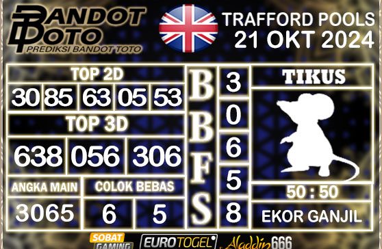 Prediksi Togel Trafford Pools 21 OKTOBER 2024