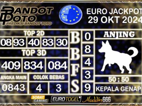 Prediksi Togel Euro Pools 29 OKTOBER 2024