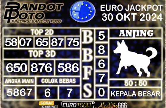 Prediksi Togel Euro Pools 30 OKTOBER 2024