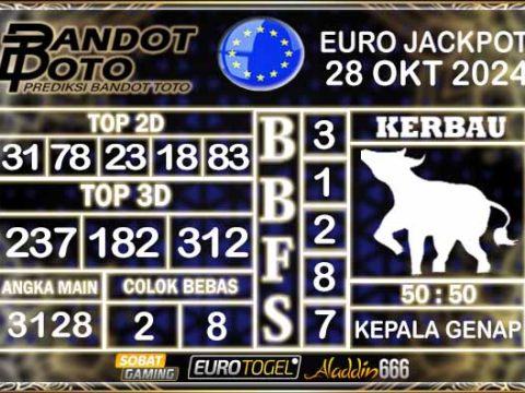 Prediksi Togel Euro Pools 28 OKTOBER 2024