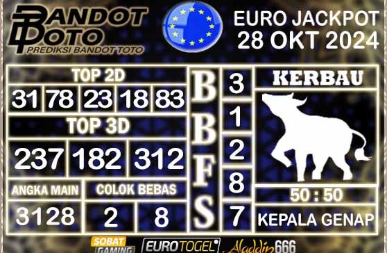 Prediksi Togel Euro Pools 28 OKTOBER 2024