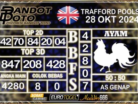 Prediksi Togel Trafford Pools 28 OKTOBER 2024