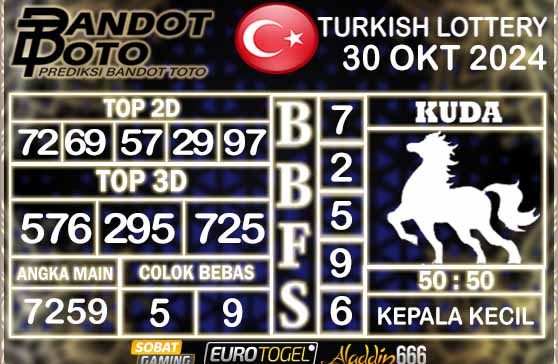 Prediksi Togel Turki Pools 30 OKTOBER 2024