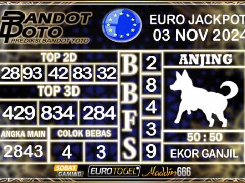 Prediksi Togel Euro Pools 03 NOVEMBER 2024